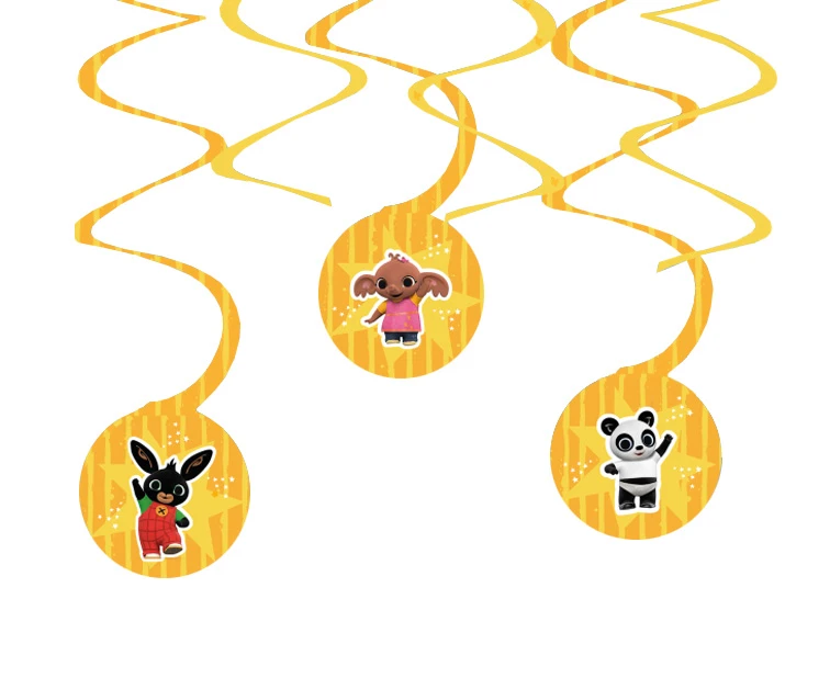 Bing swirl decoration, 6 pcs EOL