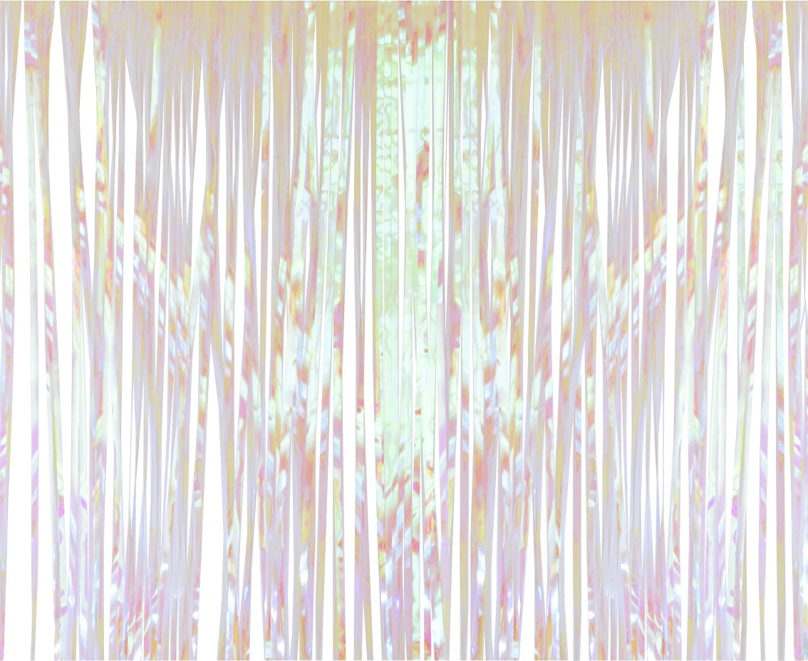 Fringe Deco Curtain Iridescent, 100 x 200 cm