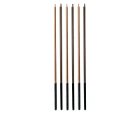 Metallic candles, mocca / copper, 3x3x170mm, 6 pcs EOL