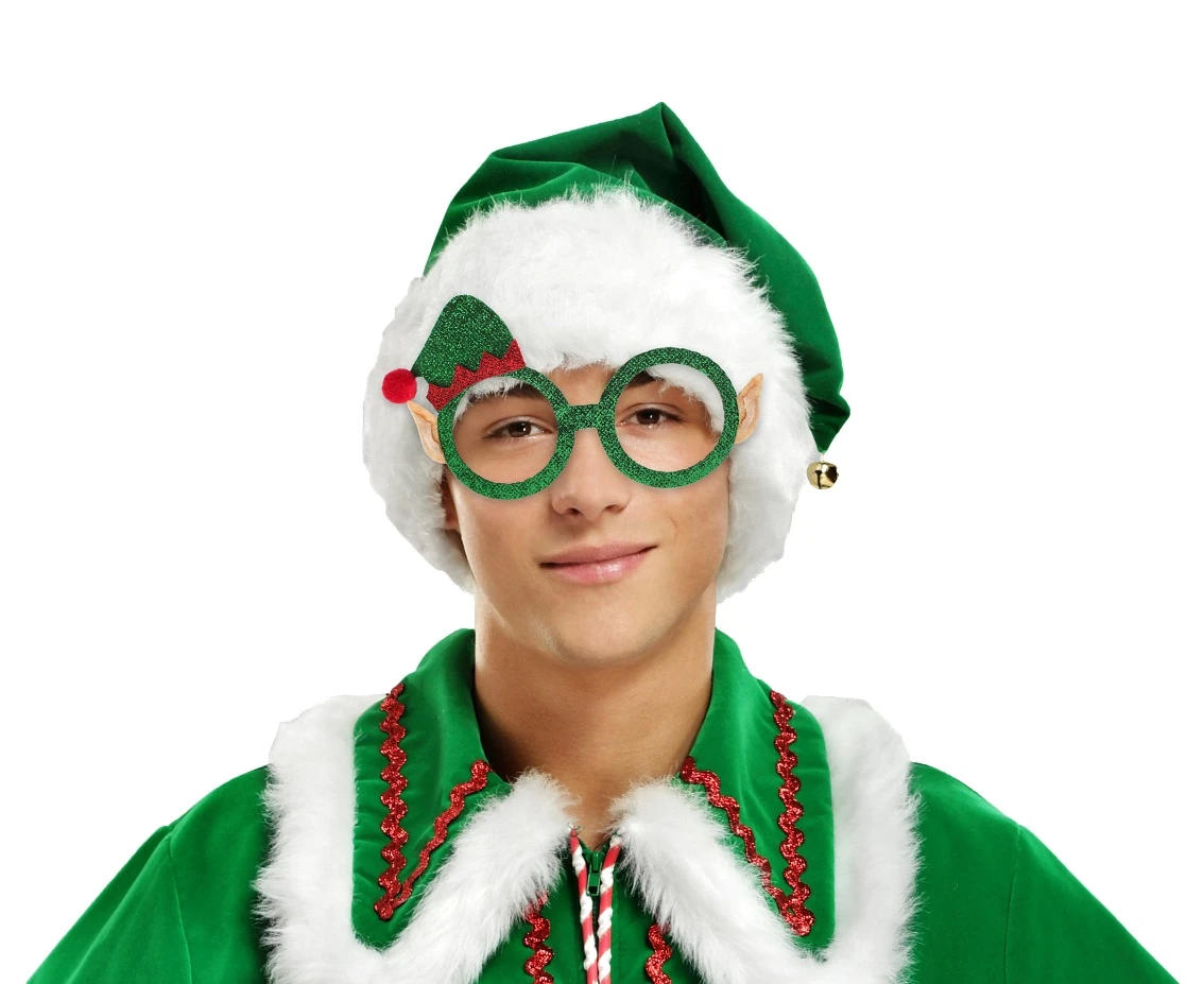 XMas party glasses Elf Hat