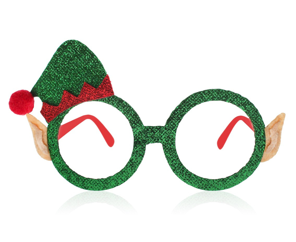 XMas party glasses Elf Hat