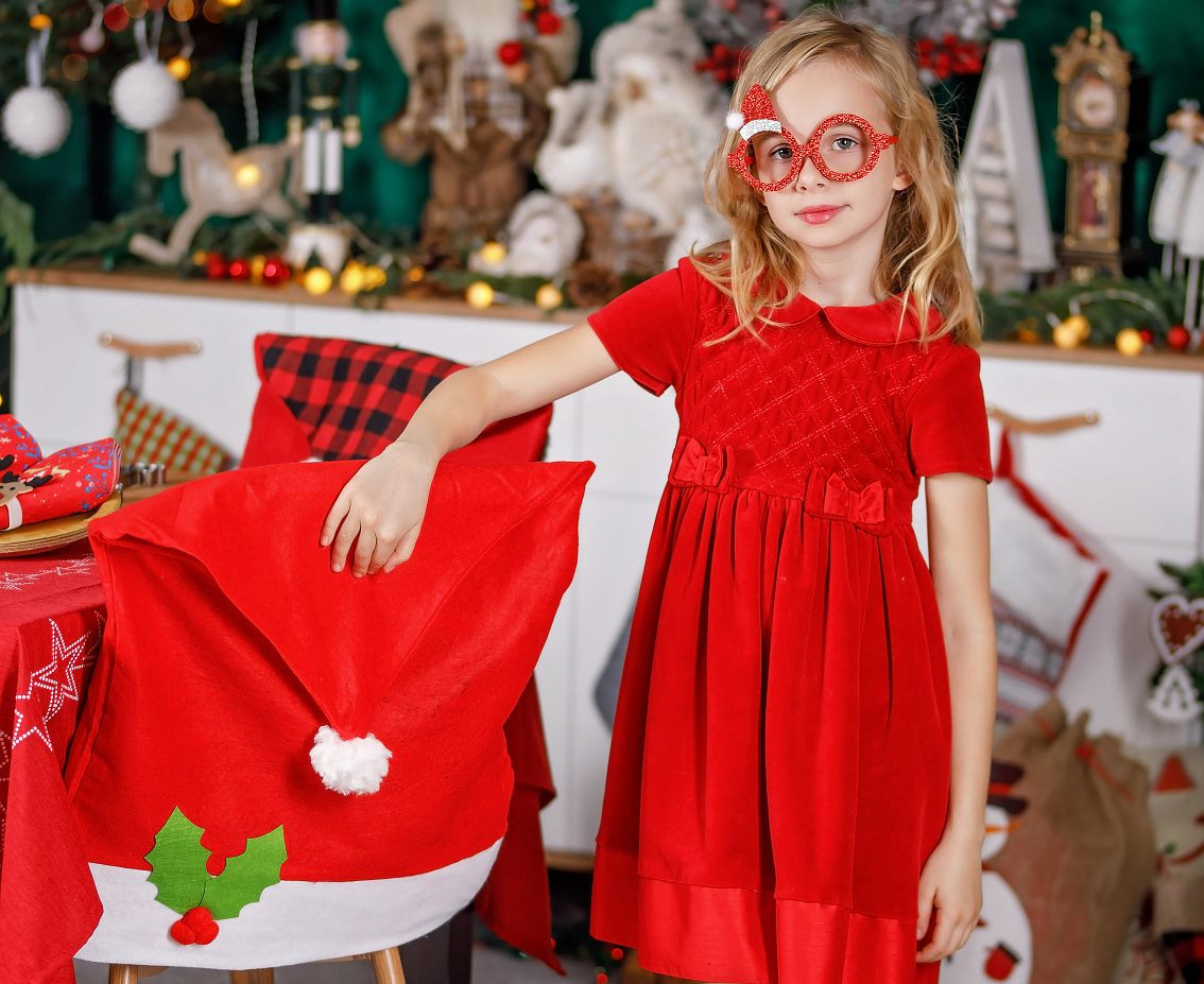 XMas party glasses Santa Hat
