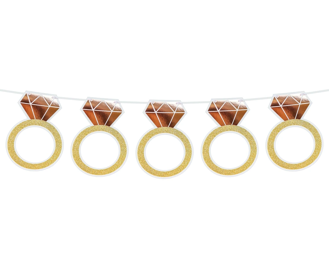 Ring paper garland, 160 cm EOL