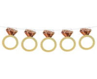Ring paper garland, 160 cm EOL