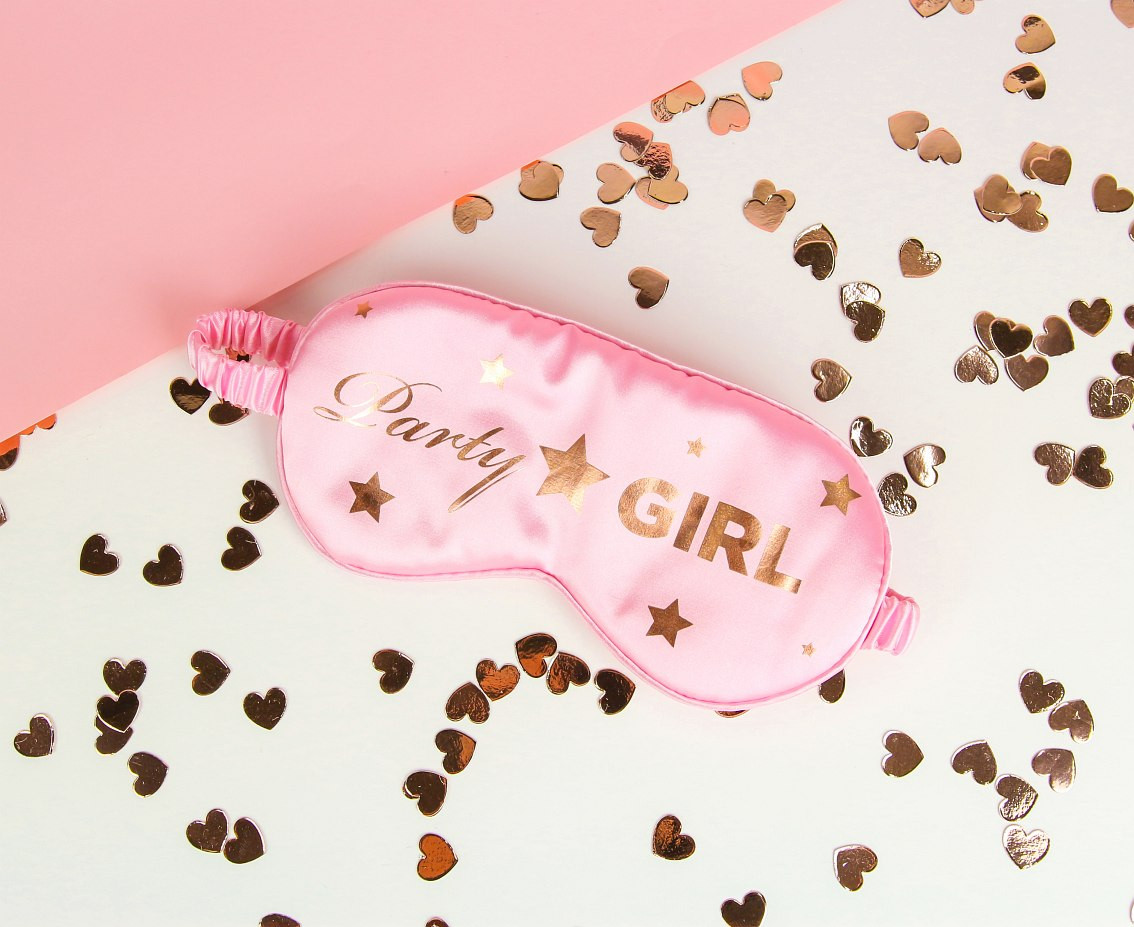 Party Girl sleeping eye mask