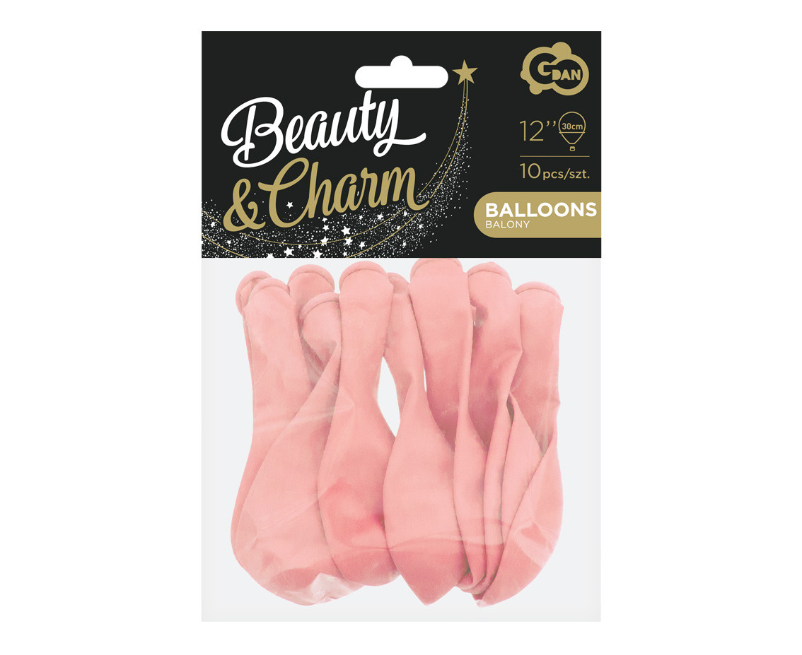 Balloons B&C 12", macaron light pink, 10pcs
