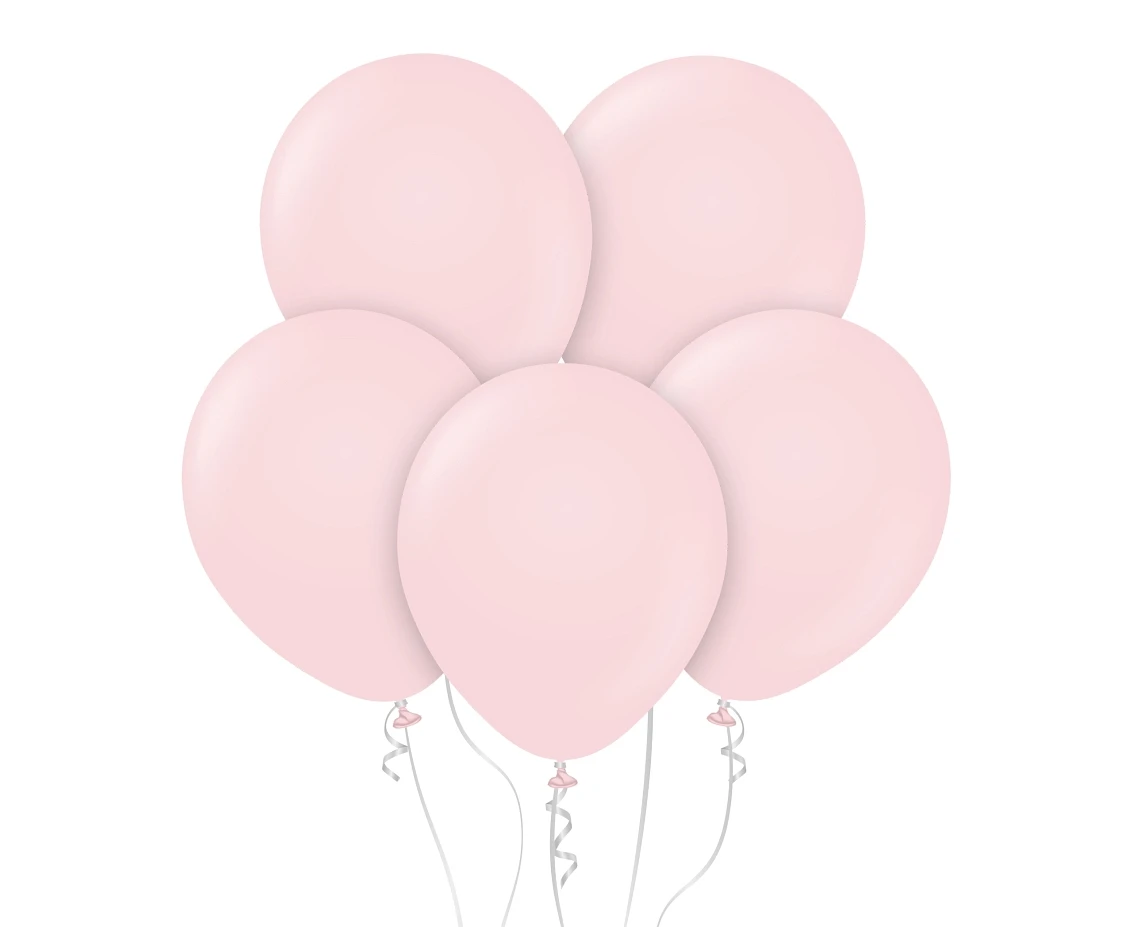 Balloons B&C 12", macaron pale pink, 50pcs