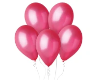 Balloons B&C 12", metallic red, new color, 10pcs