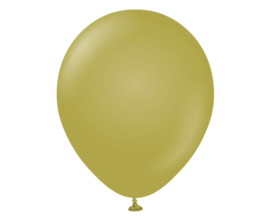 Balloons B&C 12", pastel olive, 50pcs EOL