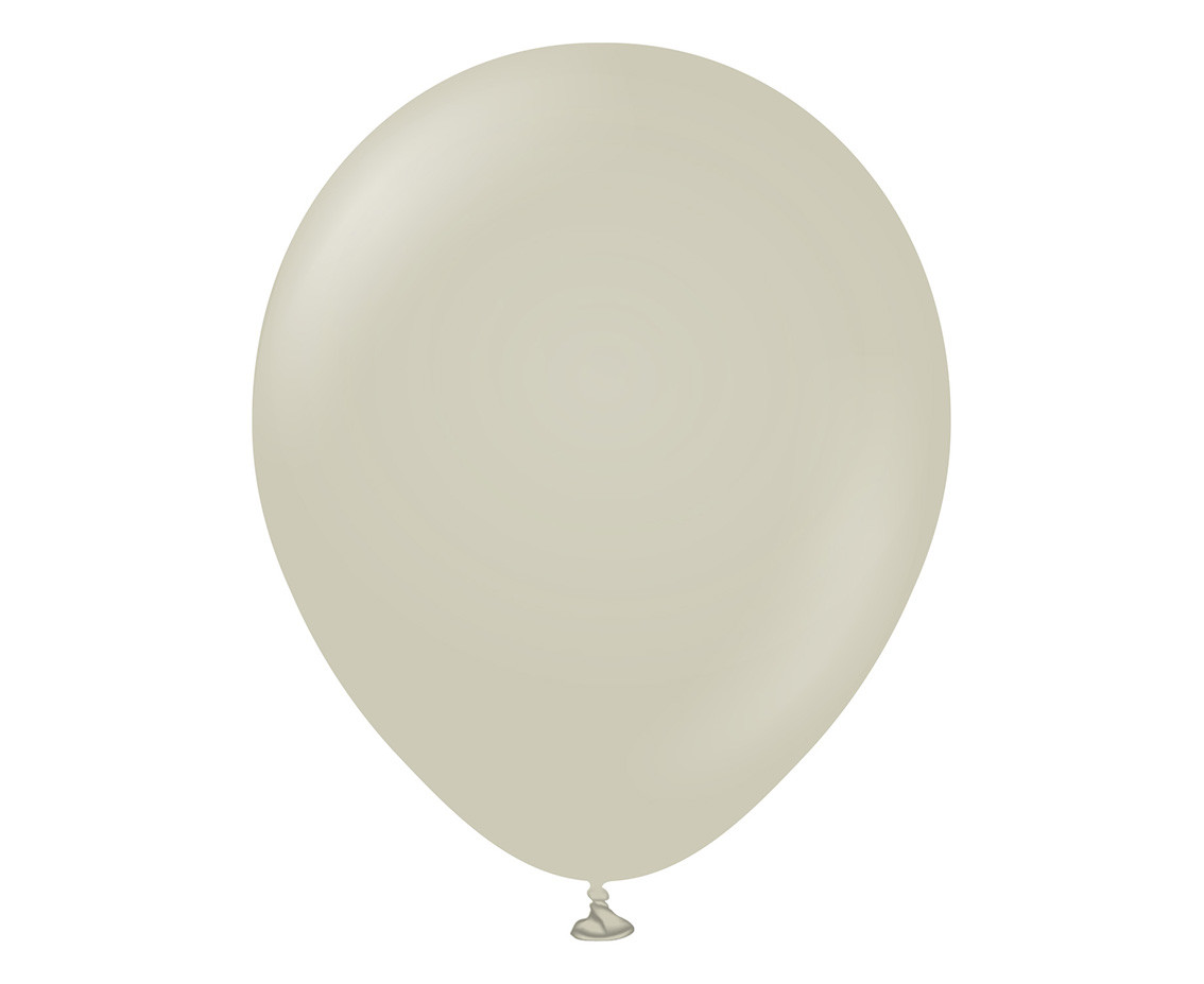Balloons B&C 12", pastel gray- beige, 50pcs EOL