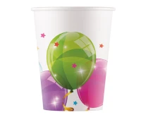 Paper cups Sparkling Balloons (KOKLIKO) 200 ml, 8 pcs.