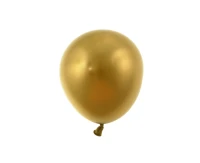 Balloons B&C 5", platinum gold, 20pcs