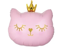 Foil balloon Cat, 42x39,5 cm EOL
