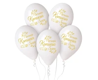 Balloons Gemar 13", premium helium first communion (bible), metallic,5pcs