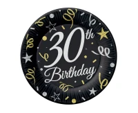 Paper plates B&C 30, 18 cm, 6 pcs