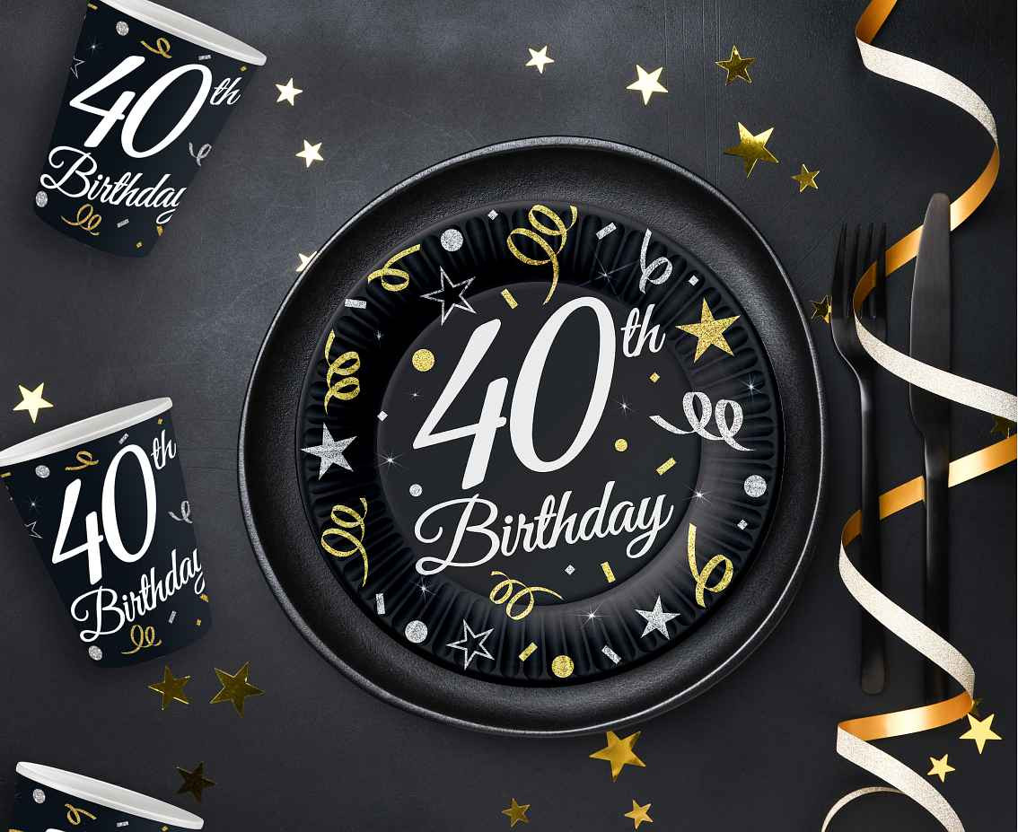 Paper plates B&C 40, 18 cm, 6 pcs