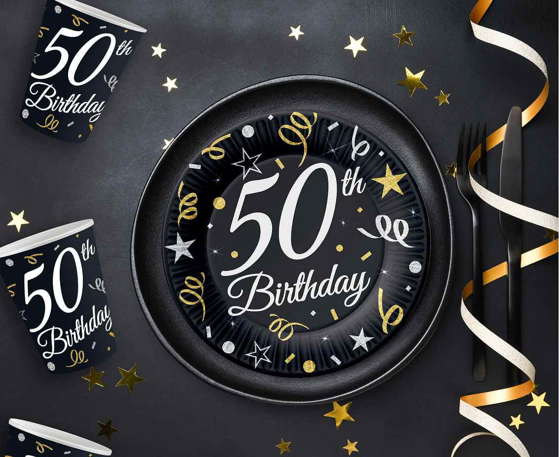 Paper plates B&C 50, 18 cm, 6 pcs