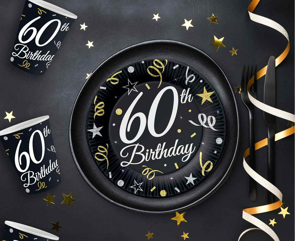 Paper plates B&C 60, 18 cm, 6 pcs