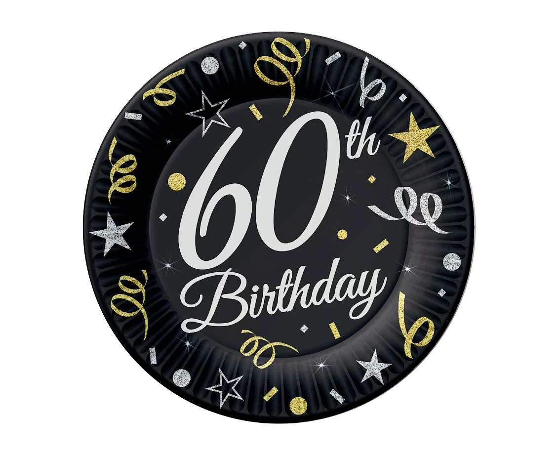 Paper plates B&C 60, 18 cm, 6 pcs
