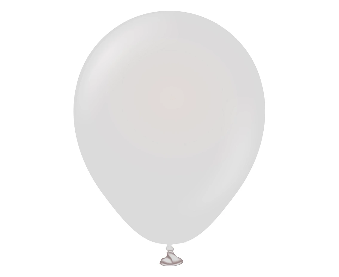 Balloons B&C 5", pastel light grey, 20pcs