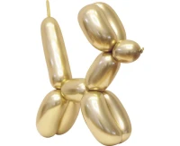 Balloons B&C, modelling platinum light gold, 50pcs
