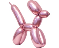 Balloons B&C, modelling platinum light pink, 50pcs