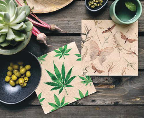 PAW Paper napkins We Care Months, 33x33cm, 20 pcs.