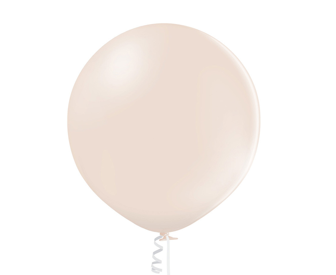 Balloons Belbal 5", D5-489, pastel alabaster, 100pcs