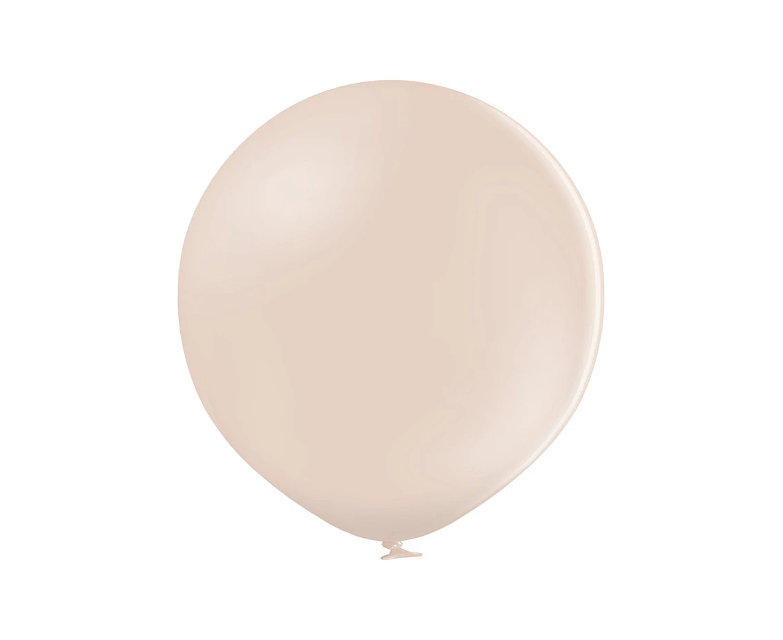 Balloons Belbal 5", D5-489, pastel alabaster, 100pcs