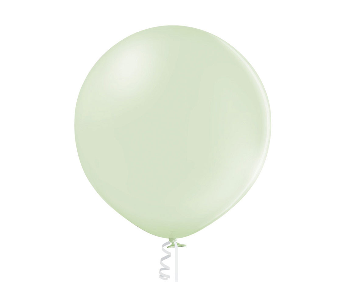 Balloons Belbal 5", D5-452, pastel kiwi cream, 100pcs