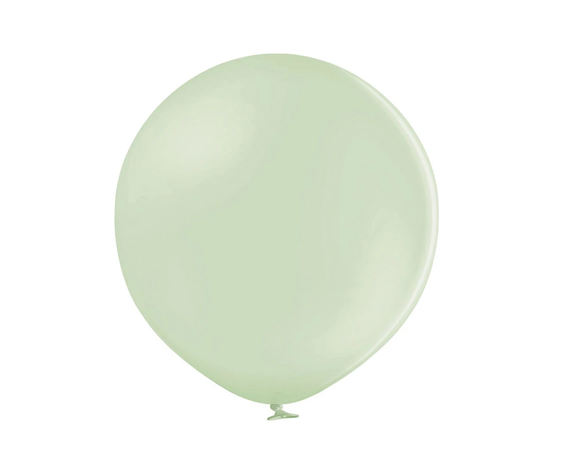 Balloons Belbal 5", D5-452, pastel kiwi cream, 100pcs