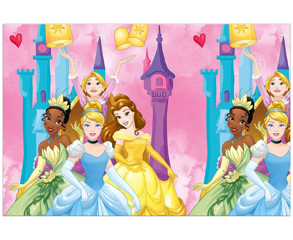 Plastic tablecloth "Princess Live Your Story" 120x180 cm EOL