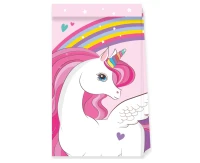 Gift bags Unicorn Rainbow Colors, 4 pcs. EOL