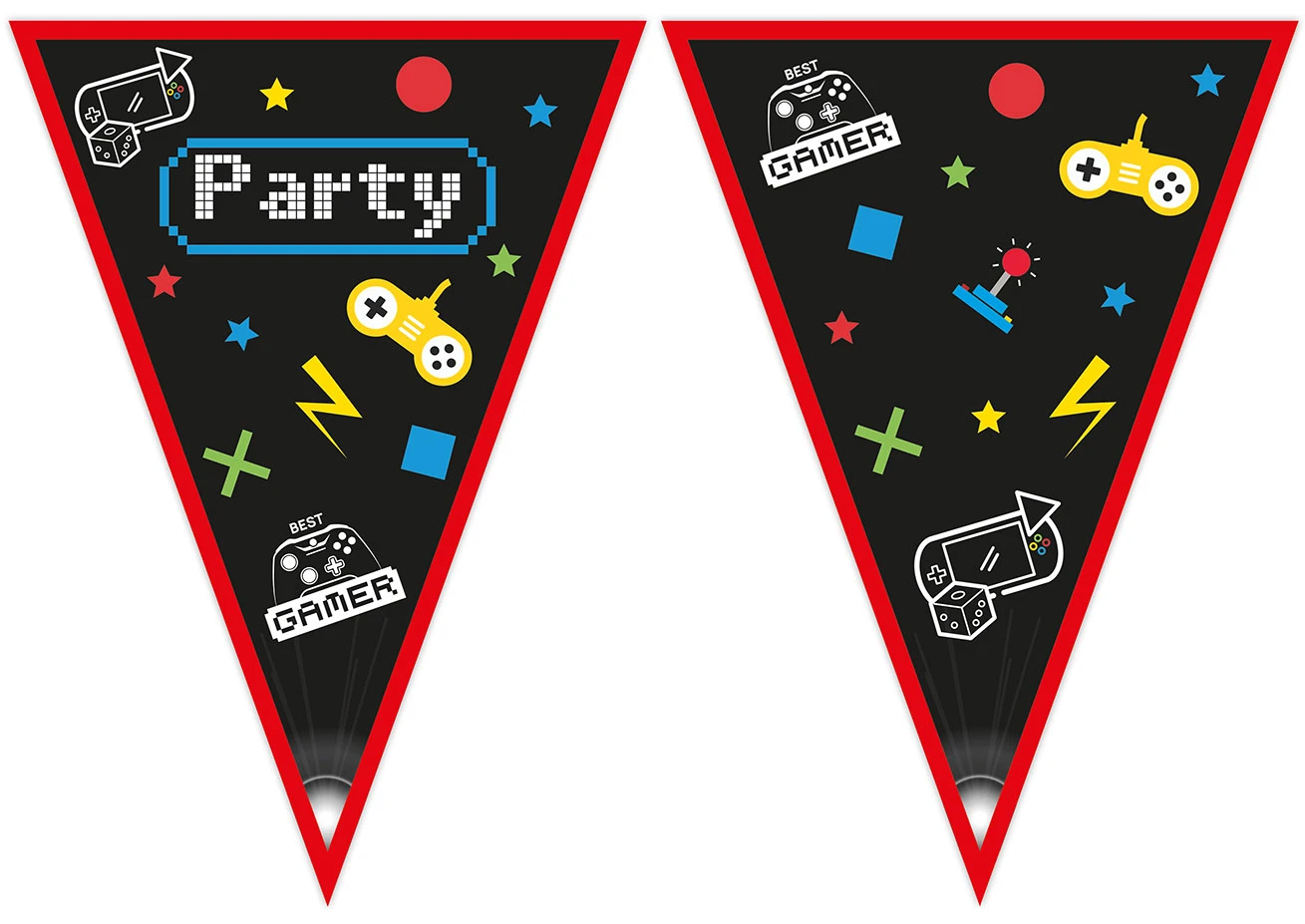 Banner Gaming Party, flags EOL