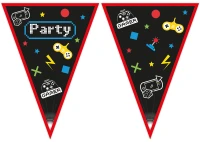 Banner Gaming Party, flags EOL