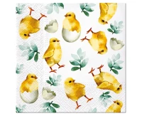 PAW Paper napkins Chicken in Eggs 33 x 33 cm, 20 pcs