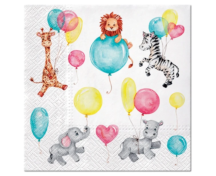 PAW Paper napkins Child Fun 33 x 33 cm, 20 pcs EOL