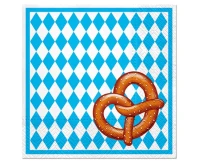PAW Paper napkins Bavarian Pretzel 33 x 33 cm, 20 pcs EOL