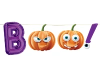 Boo paper garland, 150 cm