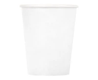 Paper cups White, 270 ml, 8 pcs (sup label)