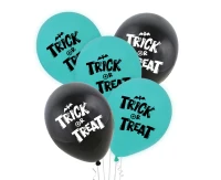 Trick Or Treat balloons, 12"/ 5 pcs