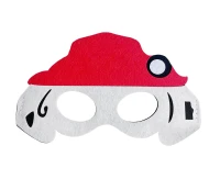 Felt mask Dog Brigade - Firefighter, size 20 x 12 cm EOL
