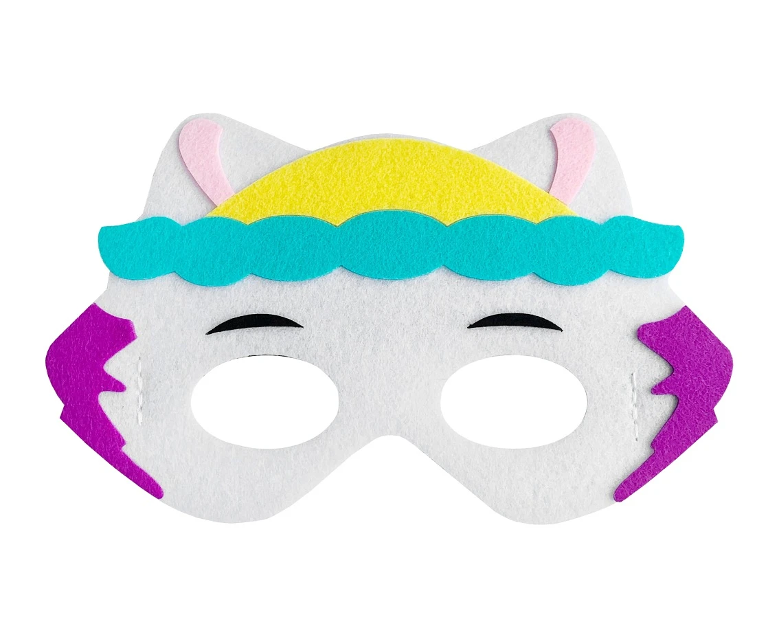 Felt mask Dog Brigade - Mountain Lifeguard, size 17,5 x 12 cm EOL