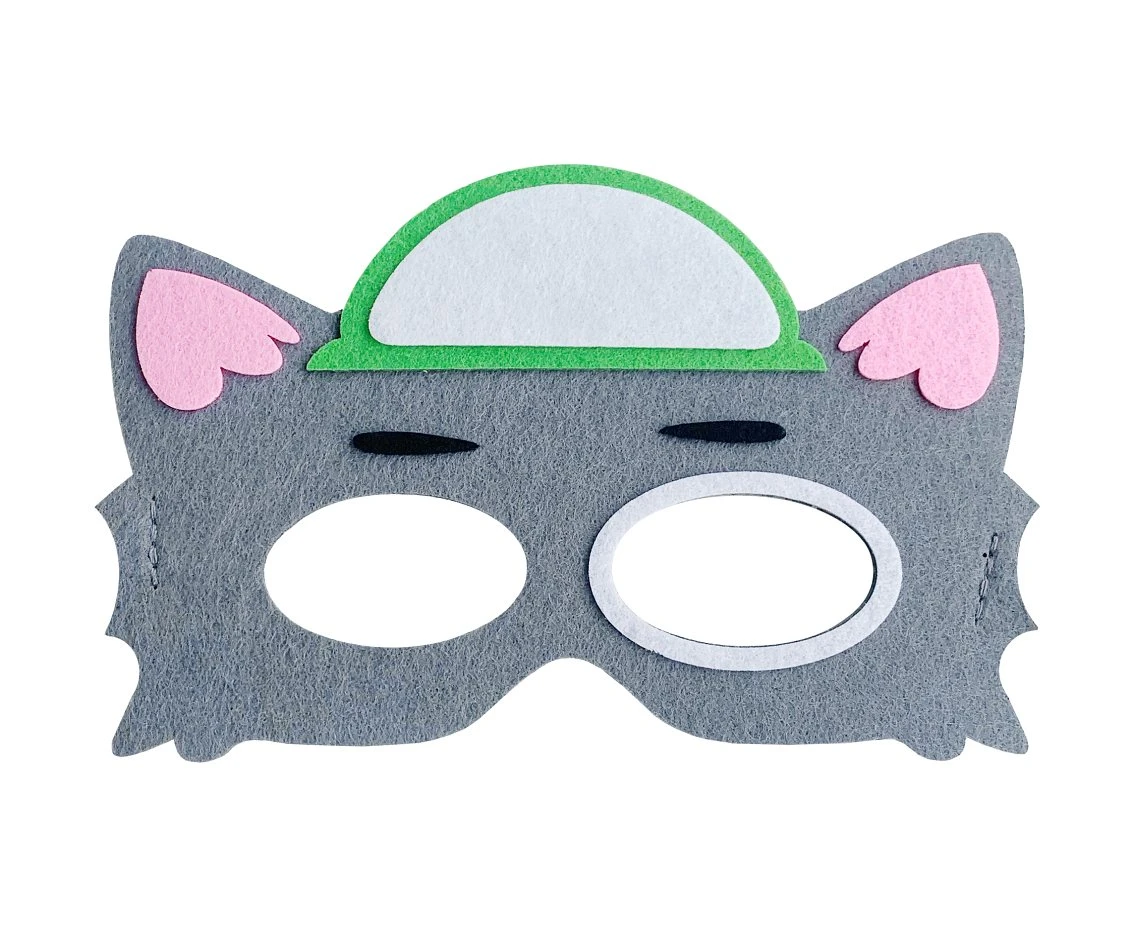 Felt mask Dog Brigade - Ecologist, size 18 x 12 cm EOL
