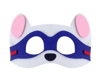 Felt mask Dog Brigade - Superhero, size 18 x 12 cm EOL