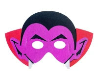 Felt mask - Vampire, size 24 x 16 cm