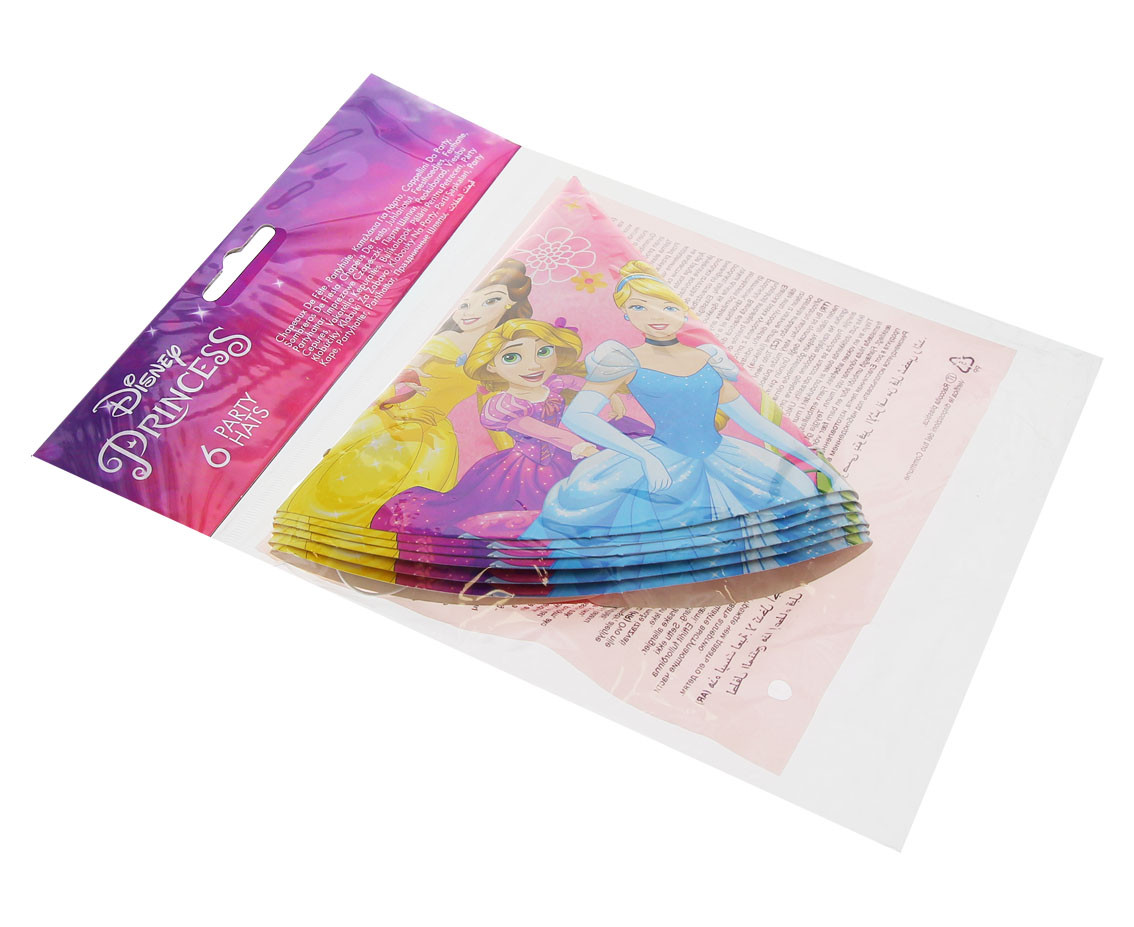 Paper hats "Princess Your Story", 6 pcs