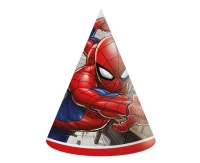 Paper hats "Spiderman Crime Fighter", 6 pcs