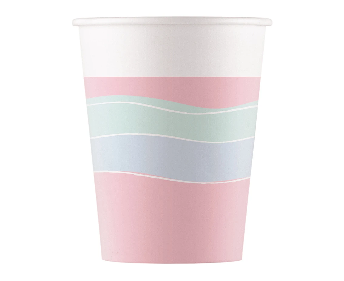 Plastic cups (WM) Elegant Party, 200 ml, 8 pcs (SUP label) EOL