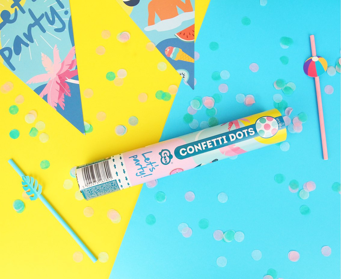 Confetti Cannon - Let''s party / 30 cm EOL